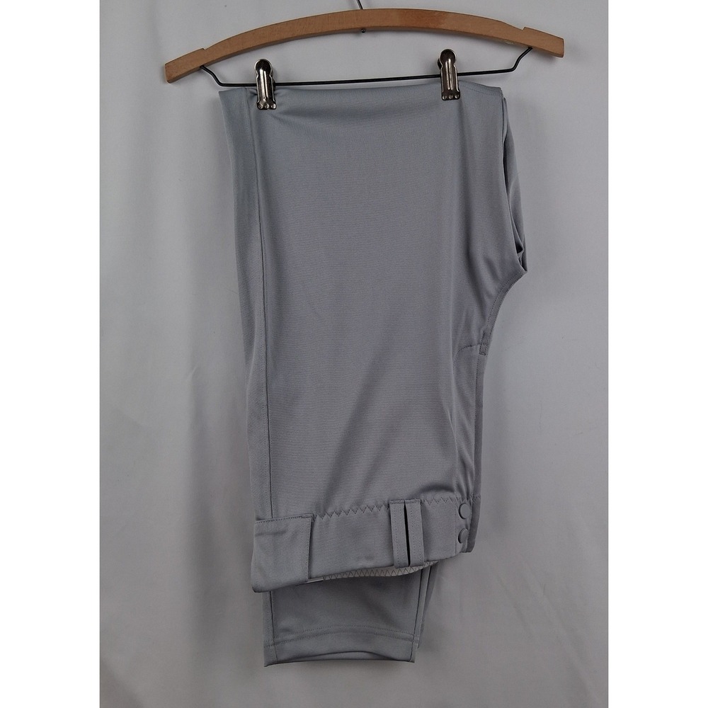 Baseball Tapered Pants Grey Adult Large DBB-SB100A-S01 Mens New - Picture 1 of 13